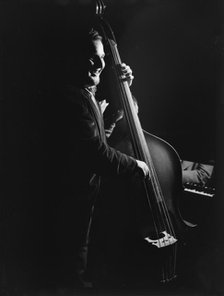 Portrait of Chubby Jackson, Downbeat, New York, N.Y., ca. Nov. 1946.  Creator: William Paul Gottlieb.