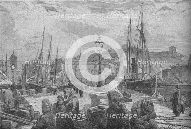 'Trieste Harbour', 1902. Artist: Unknown.