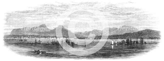 The Port of Hiogo, in the Tsuwa Nada, Japan, lately opened to British vessels, 1868. Creator: Unknown.