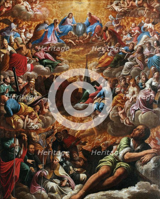 Paradise, 1621. Creator: Bassetti, Marcantonio (1586-1630).