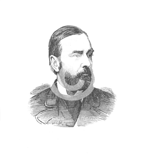 'Colonel Goodenough, Commanding the Royal Artillery', c1882. Artist: Unknown.