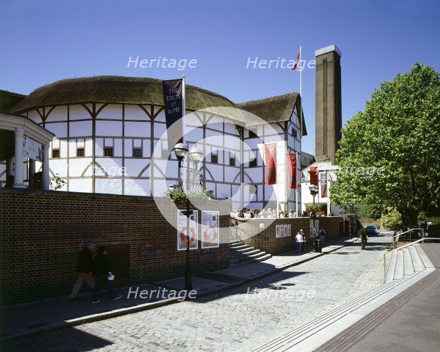 Globe Theatre, c1990-2010. Artist: Marcus Robinson.