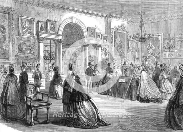 The Shakspeare Commemoration at Stratford-On-Avon: exhibition...in the Townhall, 1864. Creator: Unknown.