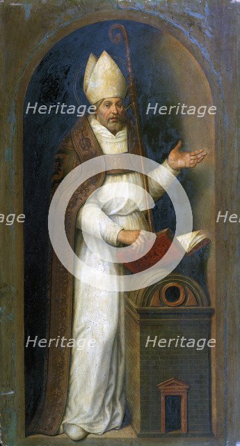 'St Thomas de Villeneuve', 1597. Artist: Juan De Juanes