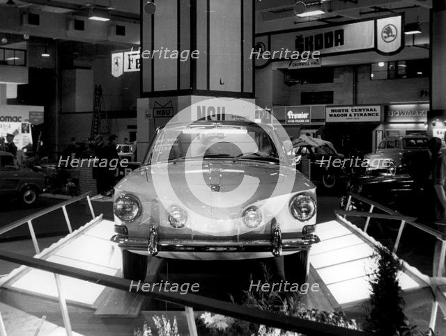 1961 Frankfurt motor show, launch of Volkswagen type 34. Creator: Unknown.