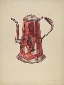 Tin Teapot, c. 1938. Creator: James McLellan.