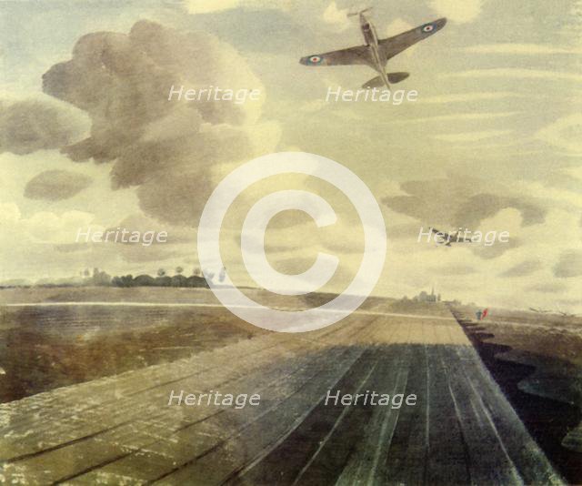 'Runway Perspective', 1941, (1944).  Creator: Eric Ravilious.