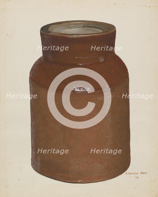 Churn, 1936. Creator: Jerome Hoxie.