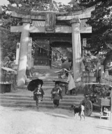 Travel views of Japan and Korea, 1908. Creator: Arnold Genthe.
