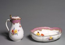 Ewer and Basin, c. 1765. Creator: Meissen Porcelain Factory (German).