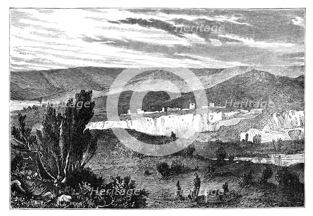 Valley of Inkerman, Ukraine, c1888. Artist: Unknown