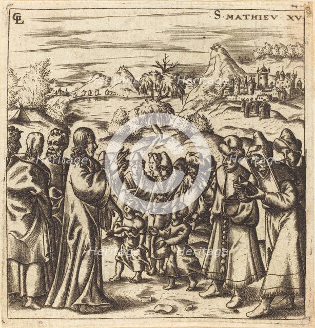 Christ Rebukes the Scribes and Pharisees, probably c. 1576/1580. Creator: Leonard Gaultier.