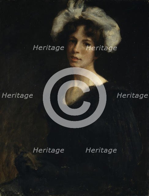 Bessie Potter, ca. 1895. Creator: William Merritt Chase.