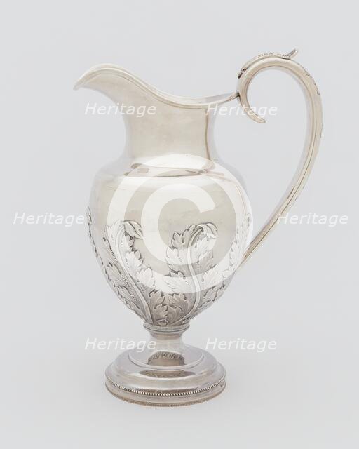 Pitcher, 1833. Creator: John B. Jones & Company.