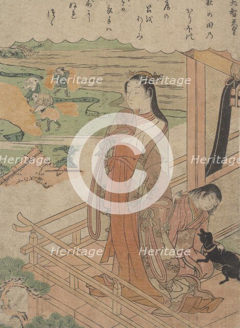 Sympathy, ca. 1768., ca. 1768. Creator: Suzuki Harunobu.