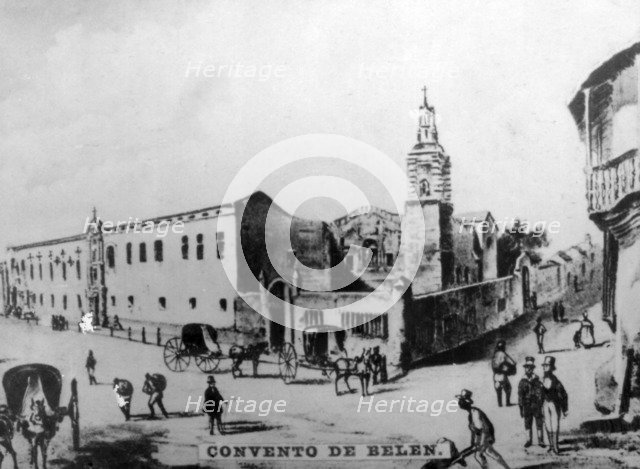 Church and convent of Belen, (1712-1718), 1920s. Artist: Unknown