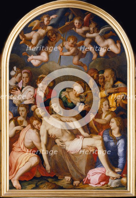 The Descent from the Cross, 1553. Artist: Bronzino, Agnolo (1503-1572)