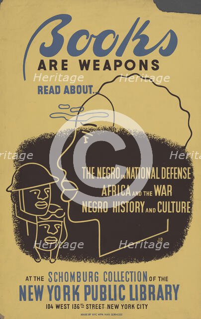 Books Are Weapons, 1935 - 1945 (Inferred). Creator: Unknown.
