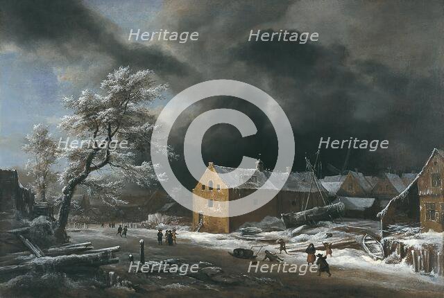 Winter Landscape, 1670. Creator: Jacob van Ruisdael.