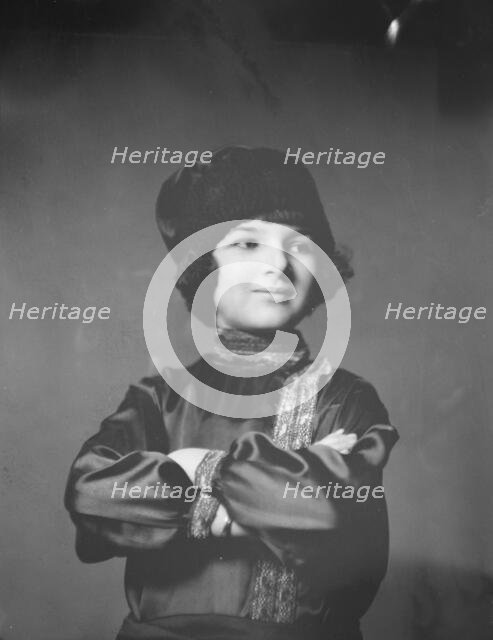 Brovish, Miss, portrait photograph, 1923 Feb. 10. Creator: Arnold Genthe.