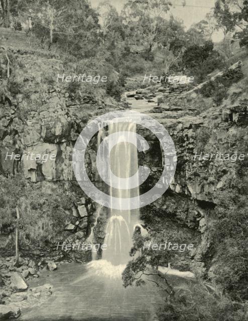 'Moorabool Falls, Victoria', 1901. Creator: Unknown.