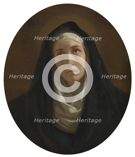 Mater Dolorosa, 1834. Creator: Henri Decaisne.