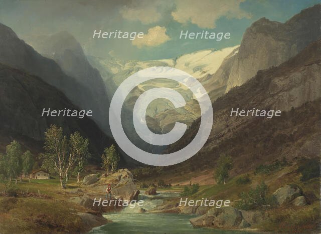 Snowfield, 1851. Creator: J. F. Eckersberg.