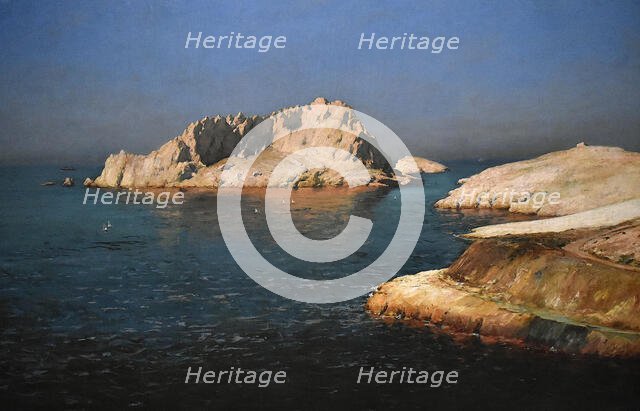 L'île Maïre, 1880. Creator: Olive, Jean-Baptiste (1848-1936).