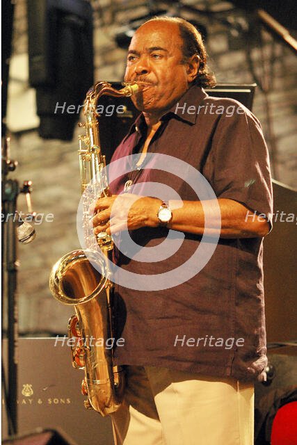 Benny Golson, Brecon Jazz Festival, Powys, Wales, 2006. Creator: Brian O'Connor.