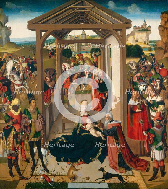 The Adoration of the Magi, fourth quarter 15th century. Creator: Unknown.