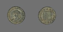 Coin Portraying the Emperor Constantius I, 250-306. Creator: Unknown.