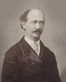 Portrait of the Composer Maurice Strakosch (1825-1887) , c. 1870. Creator: Anonymous.