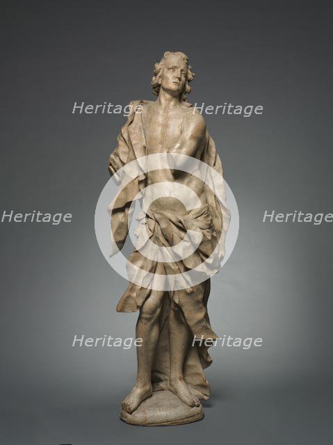 A Saint, c. 1730. Creator: Diego Francesco Carlone (Italian, 1674-1750), follower of.