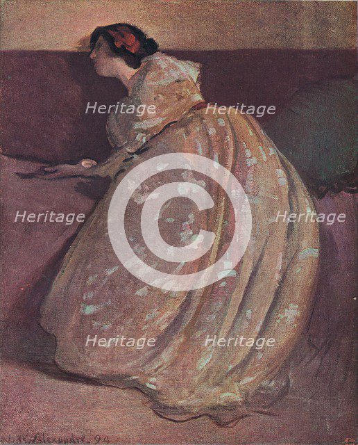 'The Divan', c1900. Artist: John White Alexander.