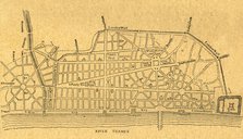 'Wren's Plan for Rebuilding London', (1897). Creator: Unknown.