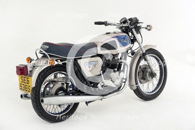 1977 Triumph Bonneville 750 Jubilee Artist: Unknown.