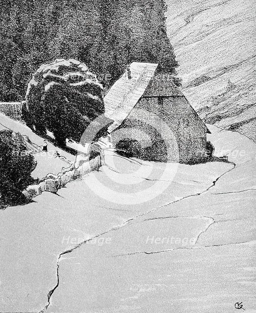 Valley mill, c1898. Creator: Gustav Kampmann.