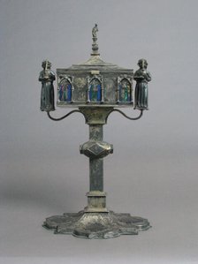 Reliquary, Italian, 15th century, with modern additions. Creator: Unknown.