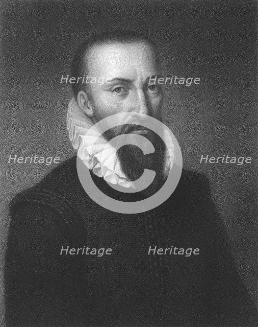 Ambrose Pare, 16th century French military surgeon, 1835. Artist: Unknown