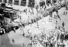 Olympic Parade, 1912. Creator: Bain News Service.