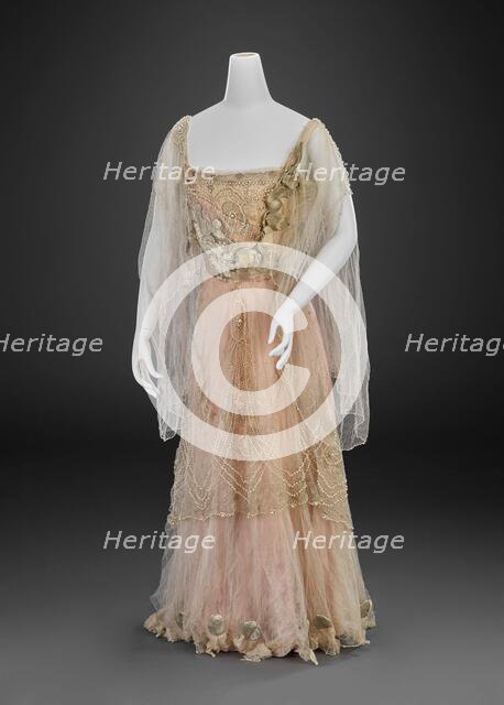 Evening Dress, about 1910-1914. Creator: Girolamo Giuseffi.
