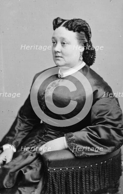 Amelia Harris, between 1855 and 1865. Creator: Unknown.