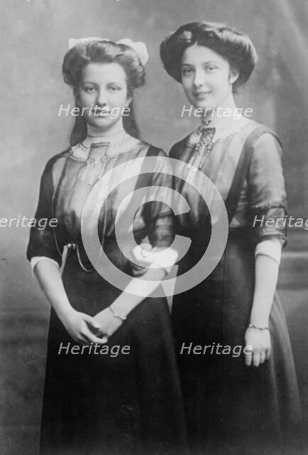 Duchesses Elizabeth Frances and Hedwig, between c1910 and c1915. Creator: Bain News Service.
