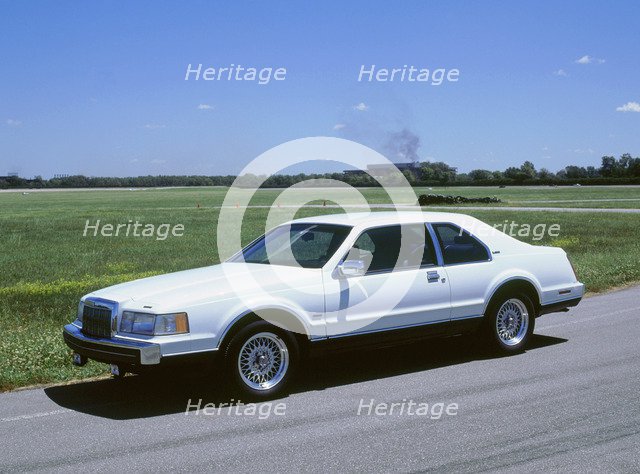 1991 Lincoln mk 7 LSC. Artist: Unknown.