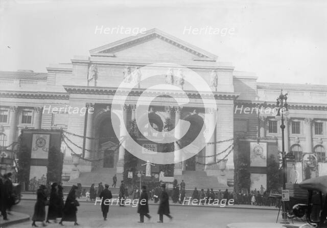 Red Cross decorations, 1918. Creator: Bain News Service.