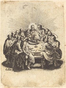 The Last Supper, 1618. Creator: Jacques Callot.