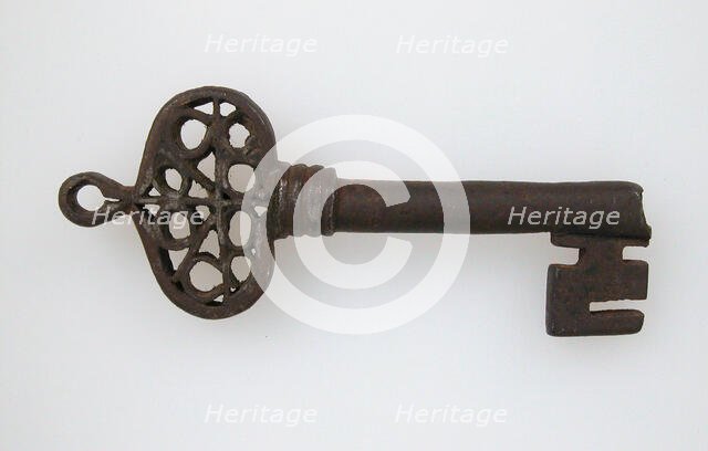 Key, German, 15th century. Creator: Unknown.