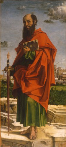 Saint Paul, 1482. Artist: Montagna, Bartolomeo (1449-1523)