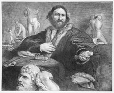 Andrea Odoni, 1640-58. Creator: Cornelis de Visscher.