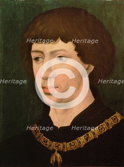 Charles the Bold, ca 1460. Artist: Anonymous  